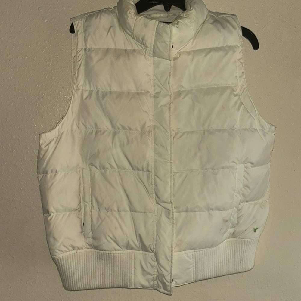 Jacket Vest in Ivory Women's XLarge